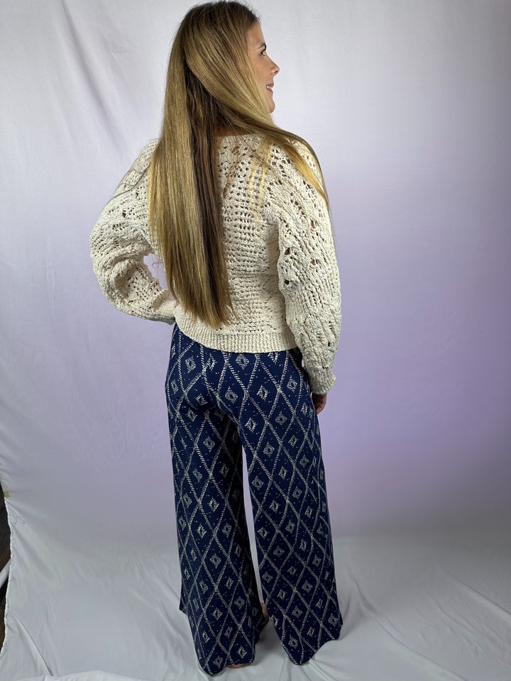 PRINTED PALAZZO PANTS